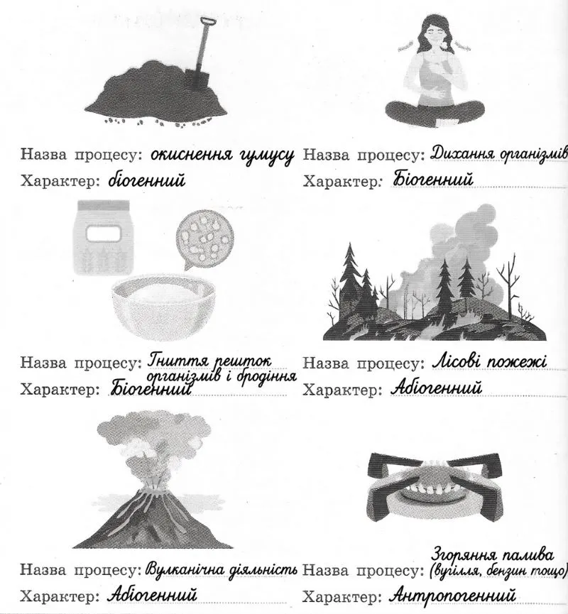 Заповніть таблицю